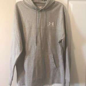 Underarmour hooded lightweight sweatshirt.